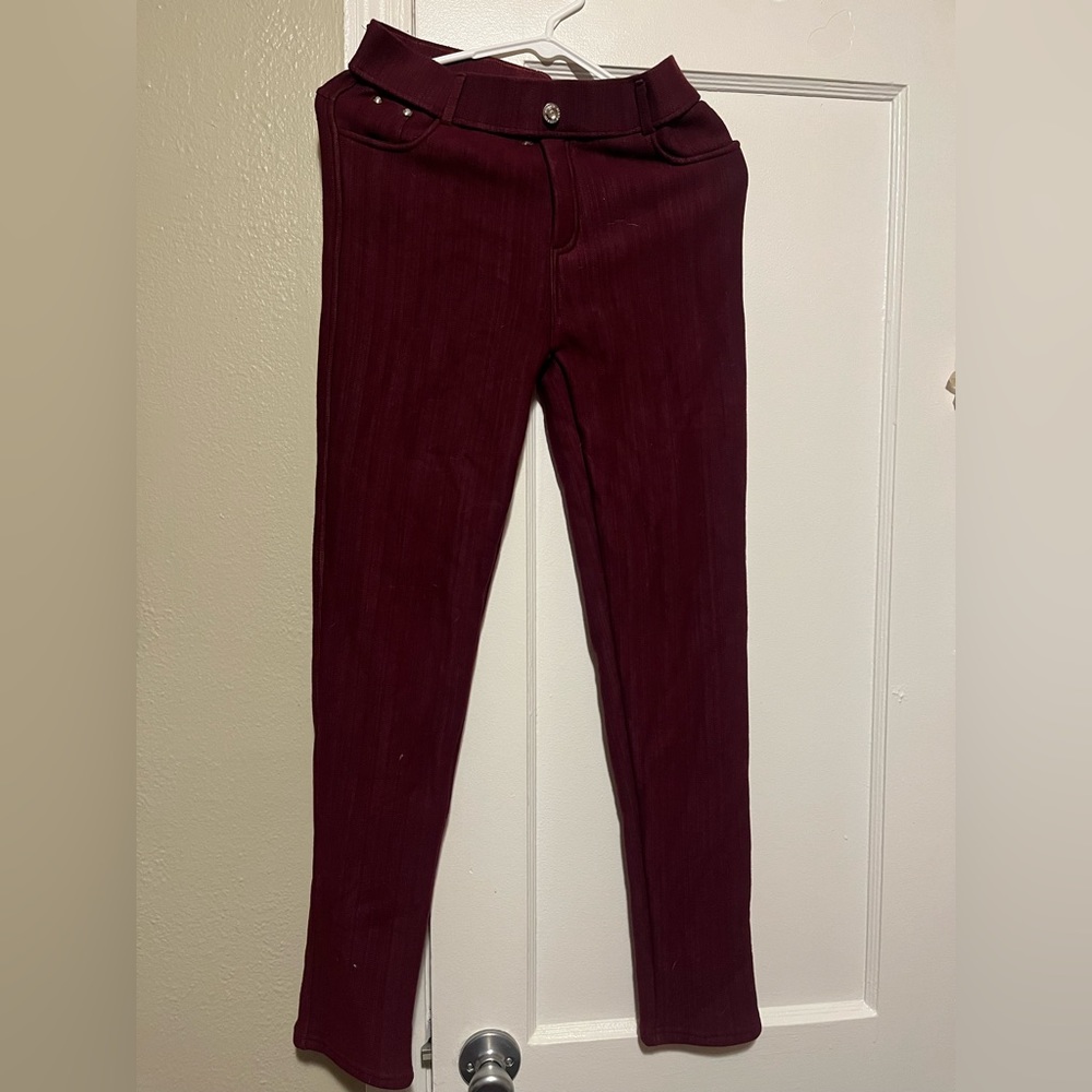 Size 11 red denim pants